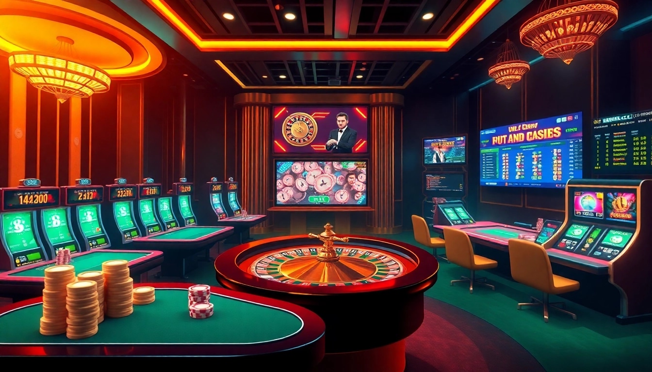 Experience the excitement of online gambling at UU88.com with vibrant casino tables and dynamic gameplay.