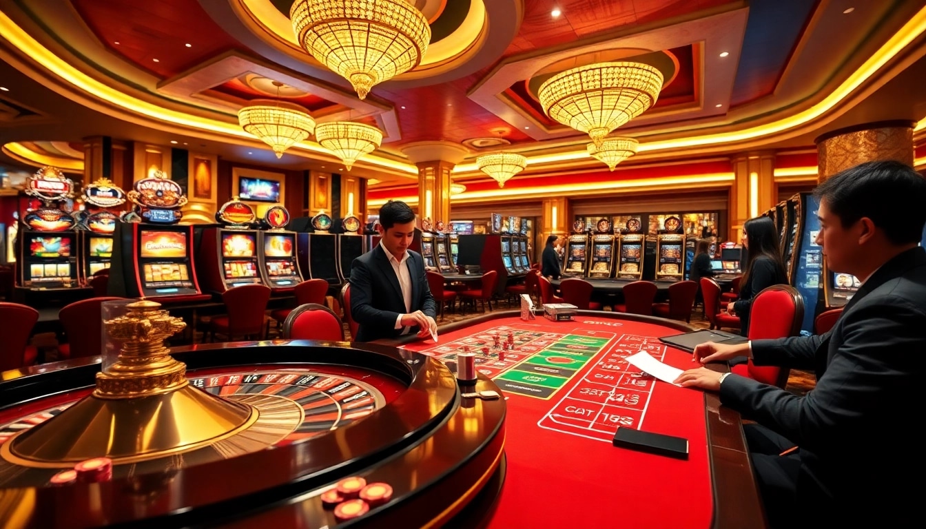 Gamble at the lavish casino featuring excitement and luxury on https://taigo88.team/.