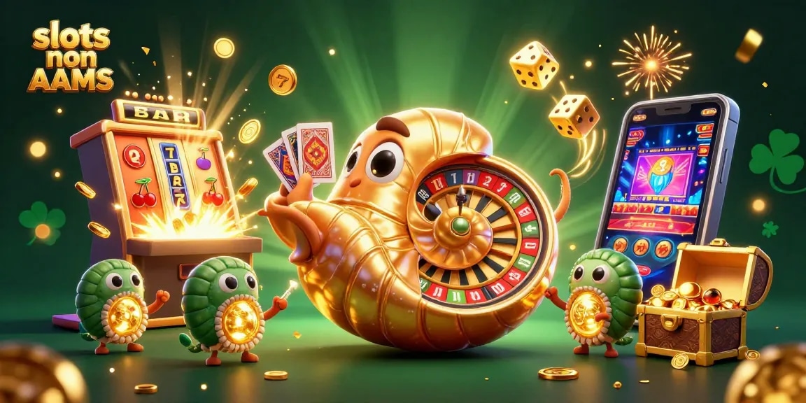 Gioca alle slot non AAMS e vinci con l'illustrazione fantastica di un nautilus ruota della fortuna.