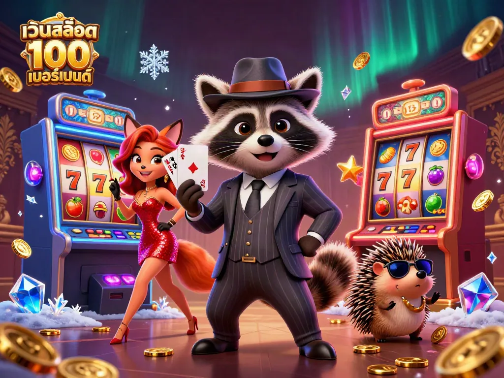 สนุกสนานกับเว็บสล็อต แท้ 100 เปอร์เซ็นต์ ในภาพ 3D ที่เต็มไปด้วยรายละเอียดและสีสันสดใส