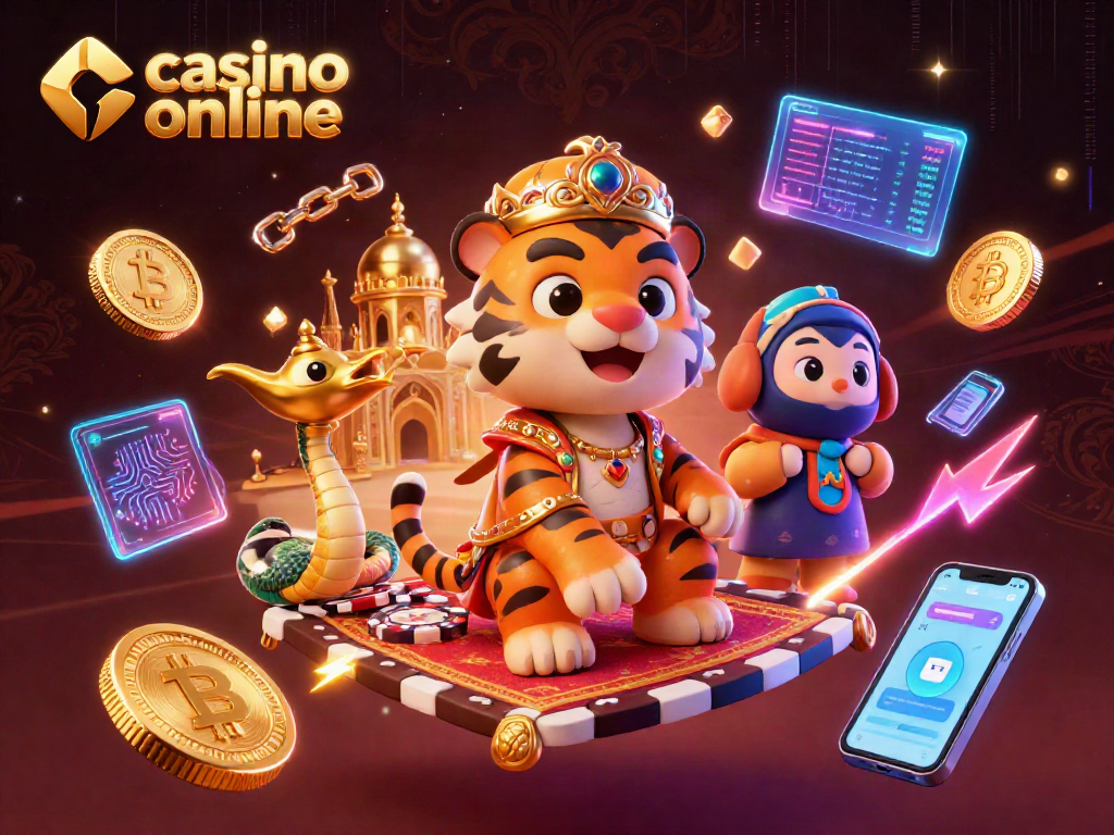 Juega en un casino online y gana con el sultán en su alfombra mágica llena de fichas.