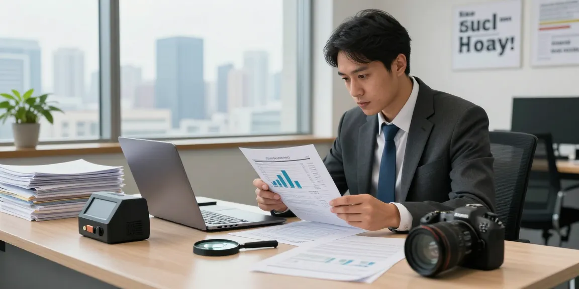 Analisis dokumen keuangan oleh auditor forensik di aafikotasurabaya.org, menciptakan suasana profesional.