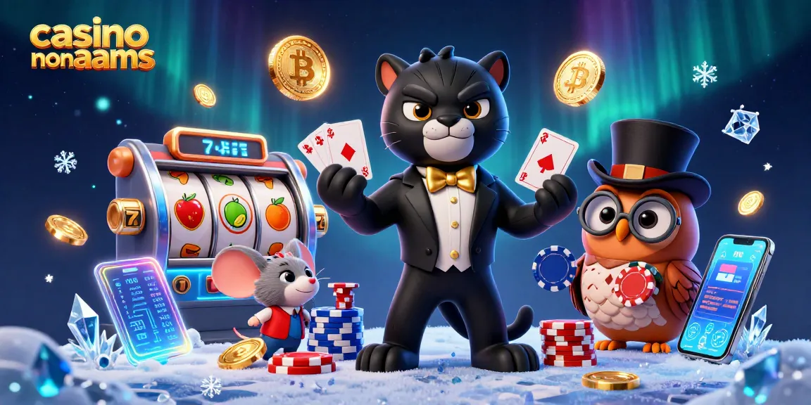Un elegante casino non AAMS con una pantera che distribuisce carte in un'atmosfera vivace.