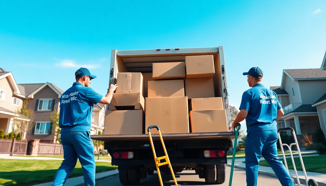 Best Toronto Movers team efficiently loading a moving truck with furniture and boxes.