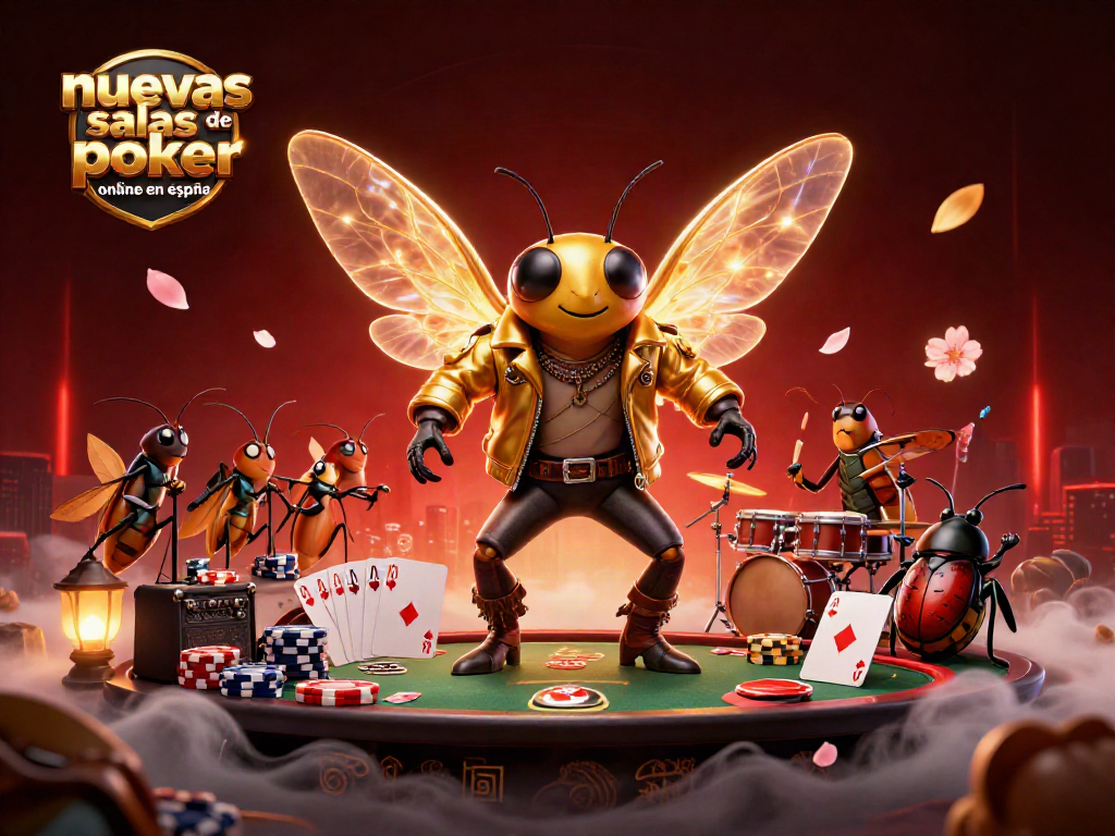 Disfruta de nuevas salas de poker online en España con un vibrante diseño y energía cautivadora.