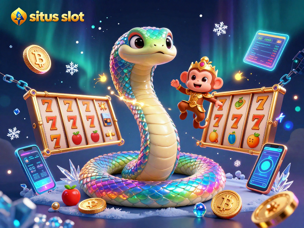 Experience the thrill of situs slot with dynamic game symbols and a playful atmosphere.