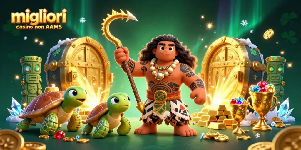 I migliori casino non AAMS presentano avventure uniche con il dio Maui e tesori scintillanti.