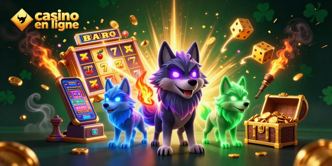 Profitez des jeux de casino en ligne avec des personnages ludiques et des éléments de jackpots éblouissants.