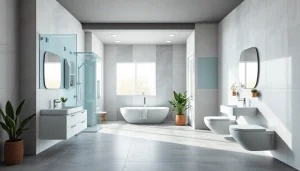 Produktpalette von sonni sanitär GmbH mit eleganten Badlösungen und modernen Duschanlagen.