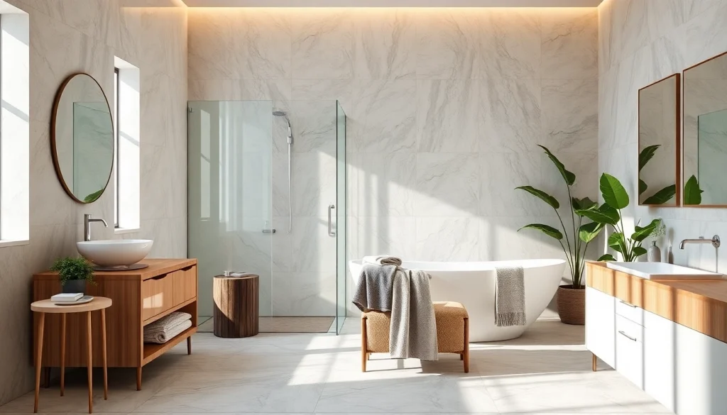 Erleben Sie hochwertige Produkte von sonni sanitär GmbH in einem eleganten Badezimmer-Setting.