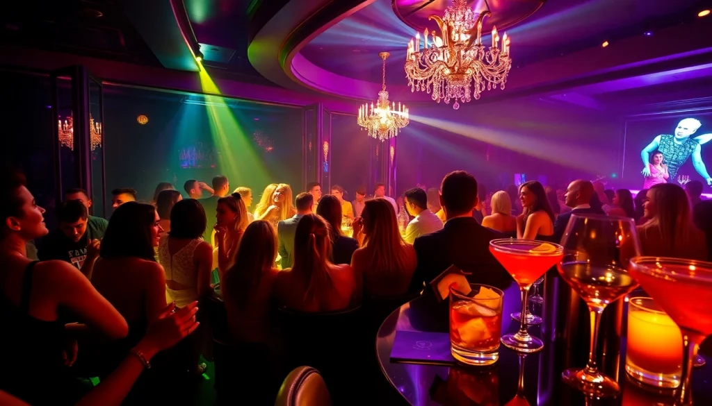 Dinner sxm experience at Club Noir with vibrant entertainment and luxury cocktails