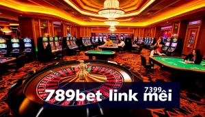 Experience the thrill of online gaming with 789bet link mới, featuring vibrant casino visuals and exciting games.
