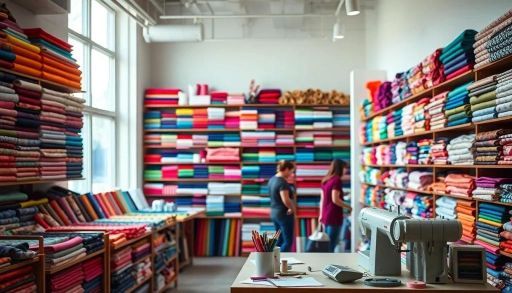 Choose high-quality fabrics at our stoffenwinkel with a vibrant and inviting atmosphere.