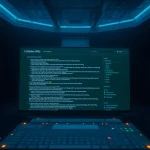 Visual representation of the hidden wiki dark web, showcasing .onion links and a mysterious digital interface.