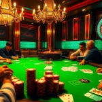 Experience the thrill of 'good88bet' with vibrant poker gameplay and luxury casino elements.