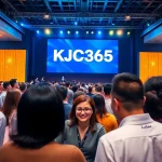 KJC365 corporate event showcasing digital engagement and entertainment innovation.