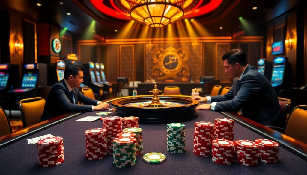 Experience high-stakes poker action and excitement at https://rr888.in.net/ with vibrant casino visuals.