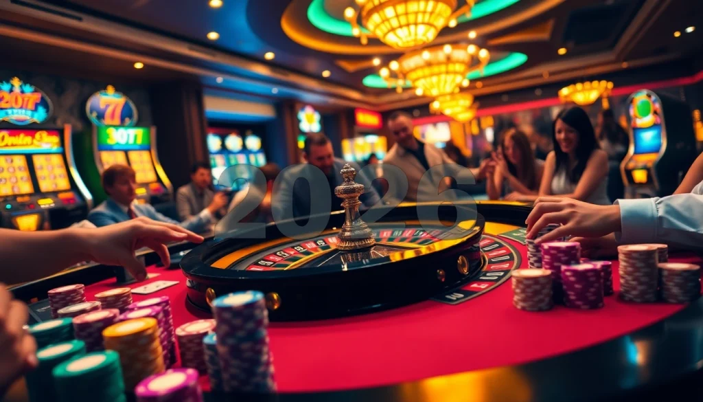 Engage with the exciting atmosphere of a casino featuring hidden wiki 2026 elements, showcasing professional gameplay.