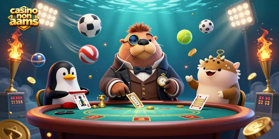 Giocatori divertenti nel casino non aams mentre bluffano a poker con un'atmosfera vivace