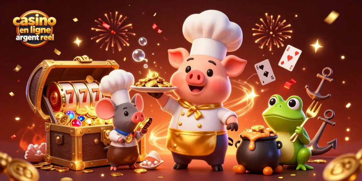 Gagnez au casino en ligne argent réel avec nos jeux captivants et une ambiance de fête.