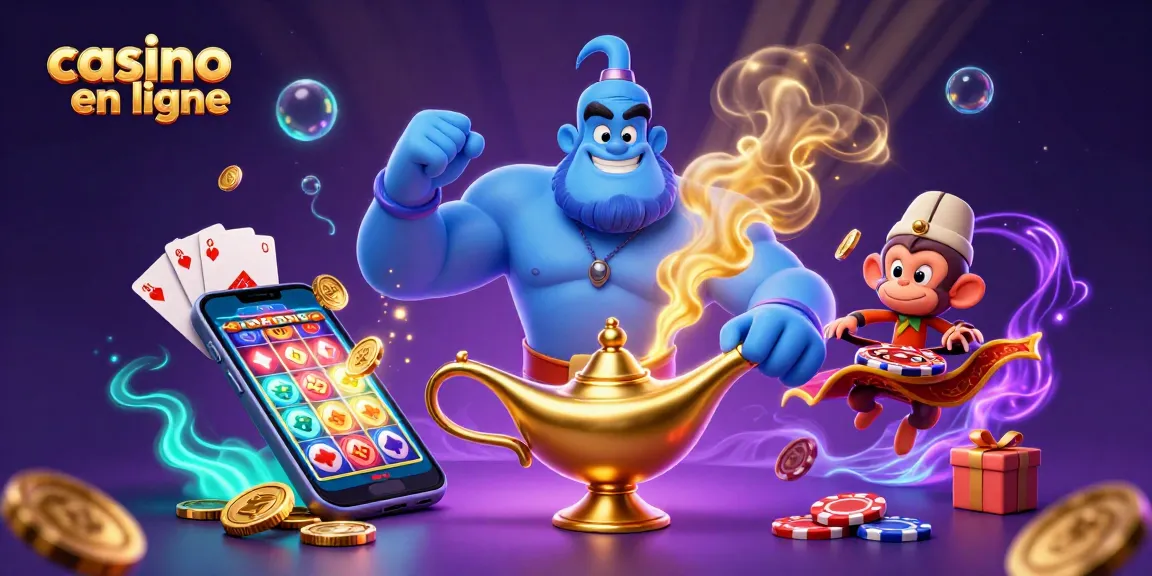 Découvrez un monde fascinant de casino en ligne avec un génie et des éléments de jeu dynamiques