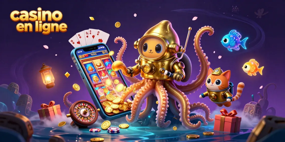 Profitez de l'expérience casino en ligne avec cette illustration 3D captivante.