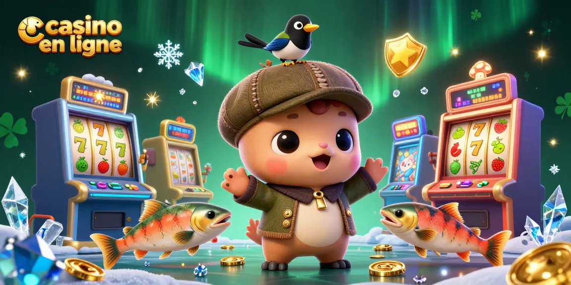Gagnez avec les meilleurs jeux de casino en ligne dans cette scène enchanteresse.