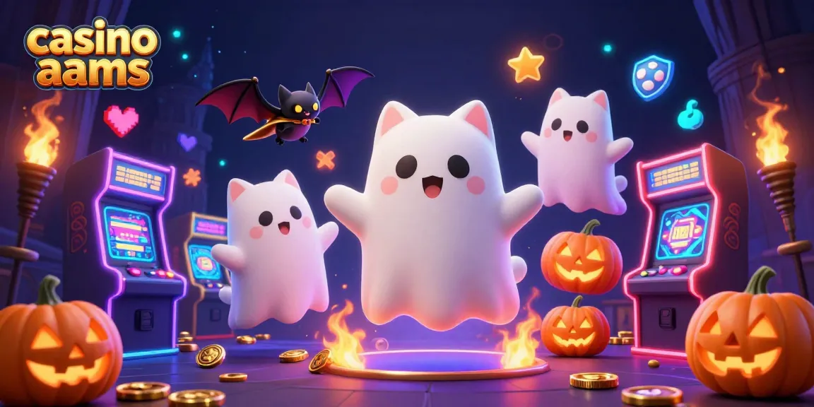 Gioca nei migliori casino non AAMS con un divertente fantasma e simboli di poker illuminati.
