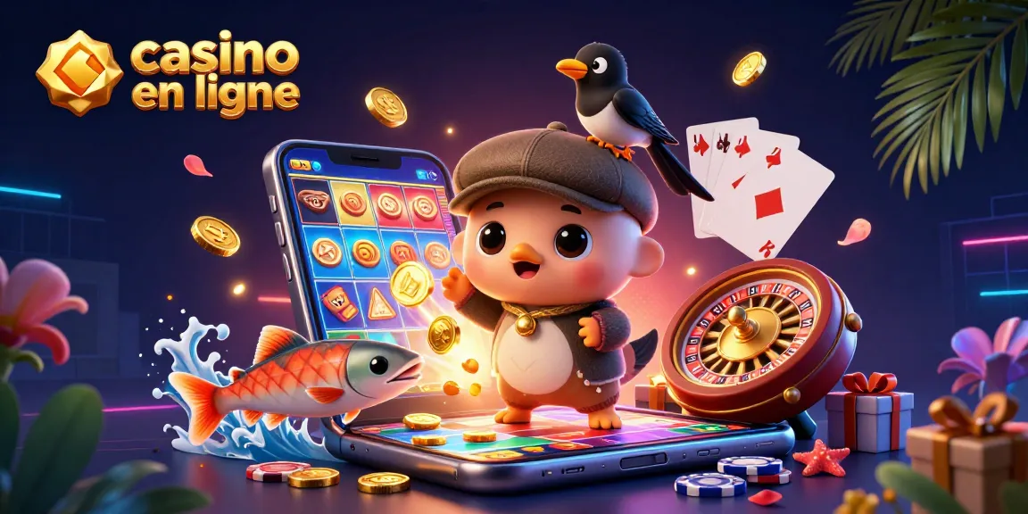 Plongez dans l'univers du casino en ligne avec des personnages adorables et des jeux dynamiques.